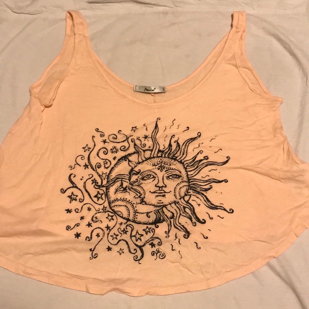 Pink Crop Top